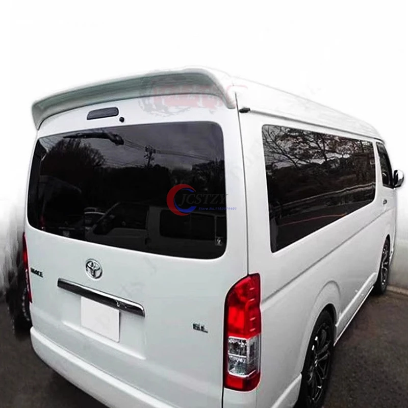 Для 2005-2018 Toyota Hiace спойлер багажника с высококачественным глянцевым черным спойлером из АБС-пластика, спойлер багажника и крыла
Для 2005-2018 Toyota Hiace спойлер багажника с высококачественным глянцевым черным спойлером из АБС-пластика, спойлер багажника и крыла