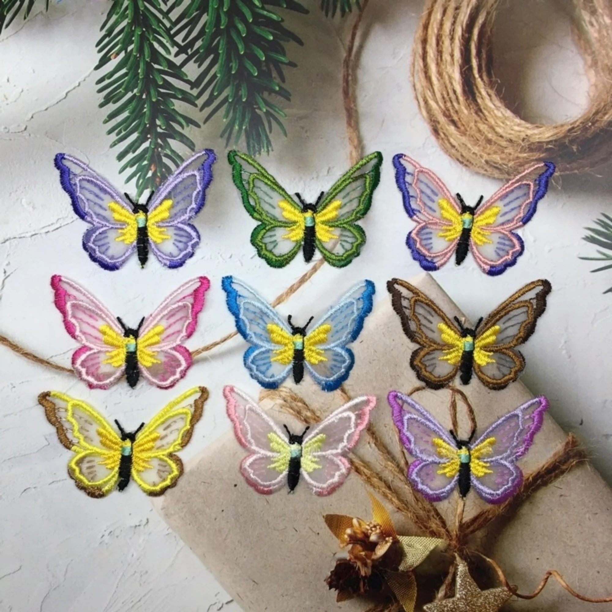 4 pieces organza Lace Appliques,Embroidered Butterfly applique,Patches For Wedding Supplies,For Bridal Hair Headpiece
4 pieces organza Lace Appliques,Embroidered Butterfly applique,Patches For Wedding Supplies,For Bridal Hair Headpiece