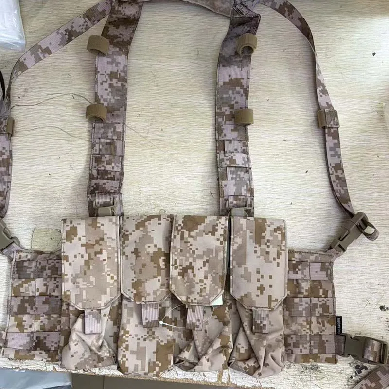 OR Style Lightweight Tactical Recon Chest Harness with Four Quad 5.56/5.45/7.62 Magazine Pouches
OR Style Lightweight Tactical Recon Chest Harness with Four Quad 5.56/5.45/7.62 Magazine Pouches
