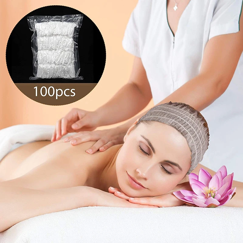 100 Pcs Disposable Headbands Non Woven Spa Salon Headbands Soft Stretch Skin Care Hair Band Lightweight&Breathable For Journey
100 Pcs Disposable Headbands Non Woven Spa Salon Headbands Soft Stretch Skin Care Hair Band Lightweight&Breathable For Journey