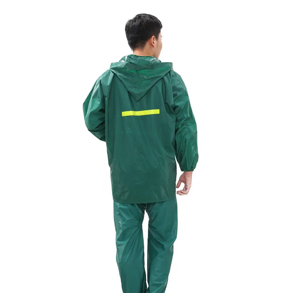 1 set 1 Set Waterproof Raincoats Rain Suits For Outdoor Hiking Fishing Climbing Jungle Survival Pvc Rainwear Portable
1 set 1 Set Waterproof Raincoats Rain Suits For Outdoor Hiking Fishing Climbing Jungle Survival Pvc Rainwear Portable