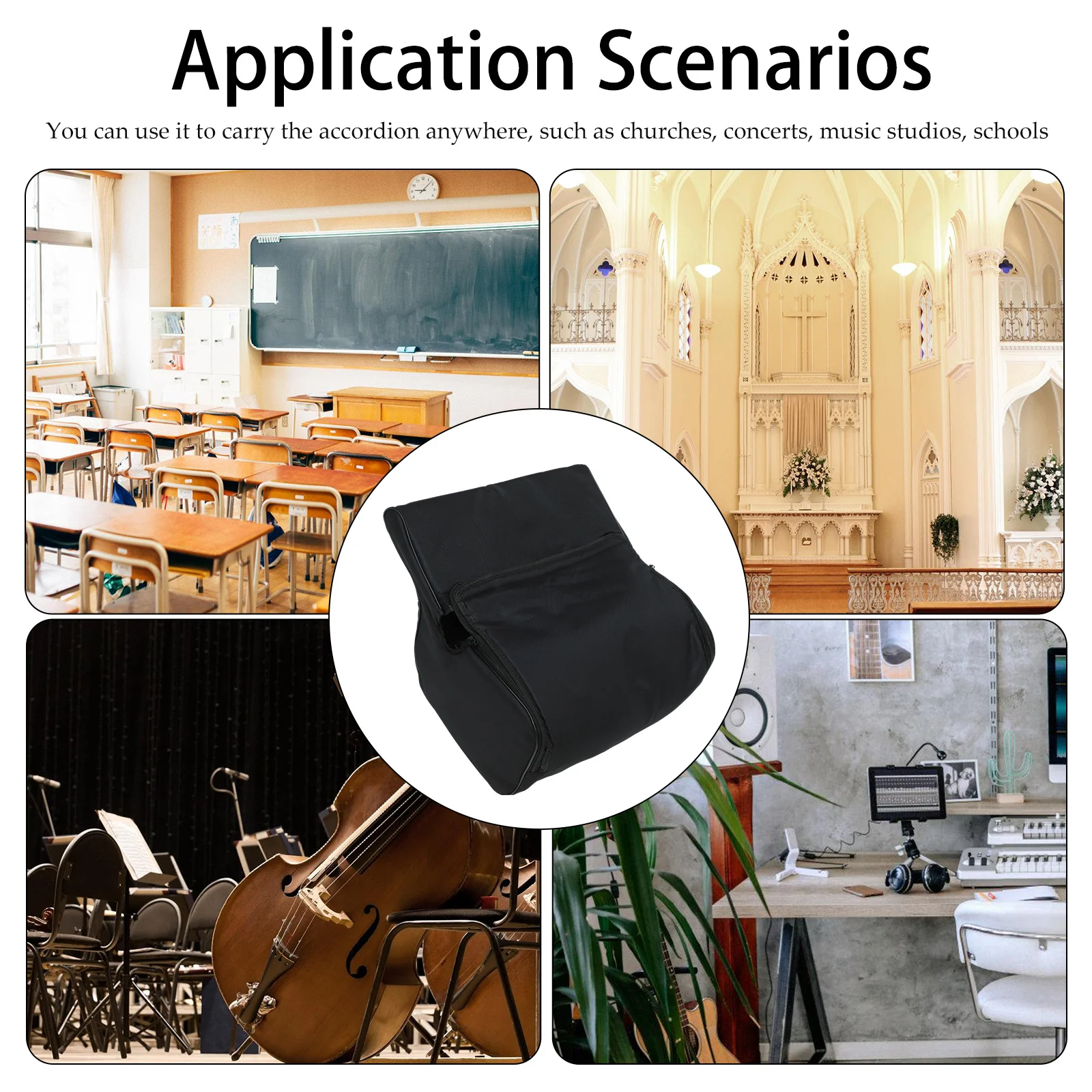 Punch Hole Accordion Bag Travel Storage Foldable Oxford Cloth Musical Instrument Carrying
Punch Hole Accordion Bag Travel Storage Foldable Oxford Cloth Musical Instrument Carrying