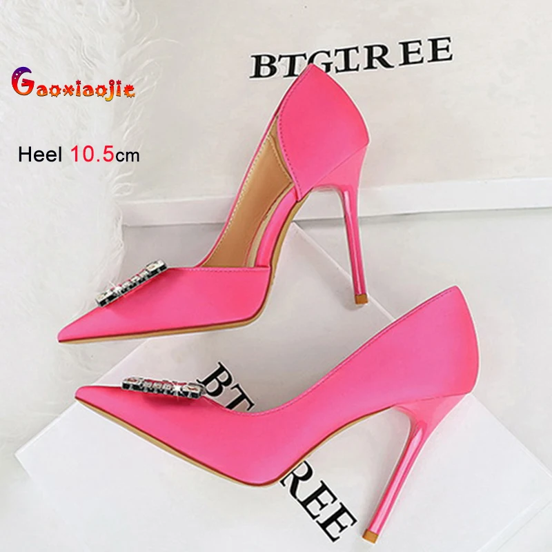 2025 г., модные женские туфли-лодочки с квадратной пряжкой и кристаллами, вечерние банкетные туфли на шпильке 10,5 см, туфли на высоком каблуке с мелким карманом и кончиком по бокам 
2025 г., модные женские туфли-лодочки с квадратной пряжкой и кристаллами, вечерние банкетные туфли на шпильке 10,5 см, туфли на высоком каблуке с мелким карманом и кончиком по бокам