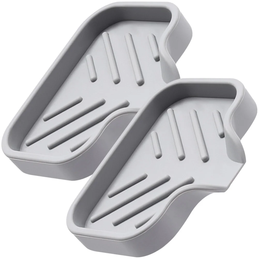 2pcs Silicone Dish Holder Grey Short Size for Bathroom Kitchen Shower Draining Tray Shower Soap Holder Eco Friendly
2pcs Silicone Dish Holder Grey Short Size for Bathroom Kitchen Shower Draining Tray Shower Soap Holder Eco Friendly