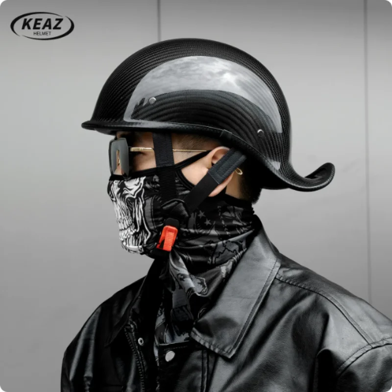 2026 With Goggles Carbon Fiber Japan Woodland Style Half Helmet Korea Punk Chopper Cap Cruiser Scooter Casque
2026 With Goggles Carbon Fiber Japan Woodland Style Half Helmet Korea Punk Chopper Cap Cruiser Scooter Casque