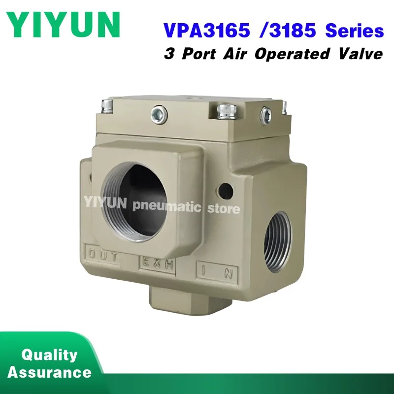 1 шт. VPA3165-10A/12A VPA3185-15A/20A 3-портовый ведущий вакуумный электромагнитный клапан низкого давления с пневматическим приводом, серия VPA, магазин YIYUN
1 шт. VPA3165-10A/12A VPA3185-15A/20A 3-портовый ведущий вакуумный электромагнитный клапан низкого давления с пневматическим приводом, серия VPA, магазин YIYUN