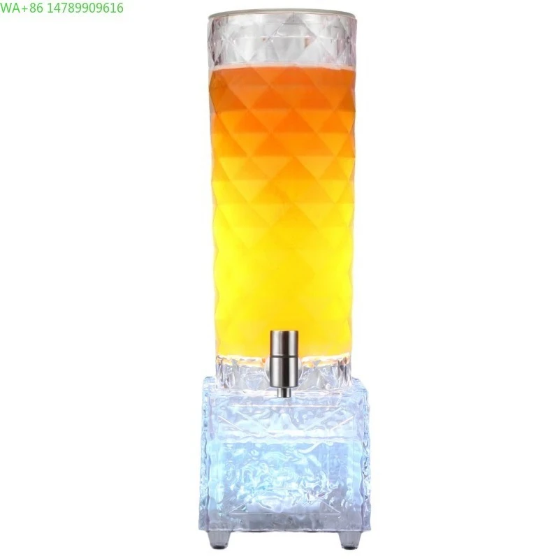 Диспенсер для разливного пива Xinyuan Food Grade 3L с LED-подсветкой, охлаждением и термостойкостью, с пивной колонной для баров, ночных клубов и вечеринок
Диспенсер для разливного пива Xinyuan Food Grade 3L с LED-подсветкой, охлаждением и термостойкостью, с пивной колонной для баров, ночных клубов и вечеринок