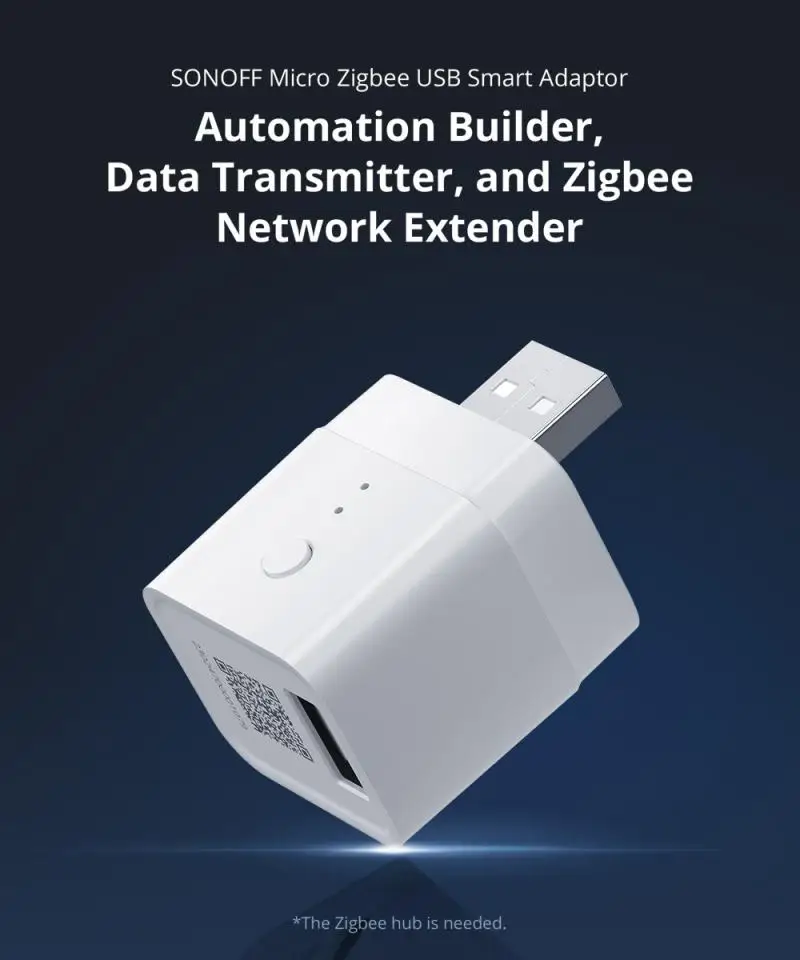 SONOFF Ewelink ZBMicro Zigbee 3.0 USB Smart Adapter Smart Home Sharing App Control Alexa Google Assistant Smartthings
SONOFF Ewelink ZBMicro Zigbee 3.0 USB Smart Adapter Smart Home Sharing App Control Alexa Google Assistant Smartthings