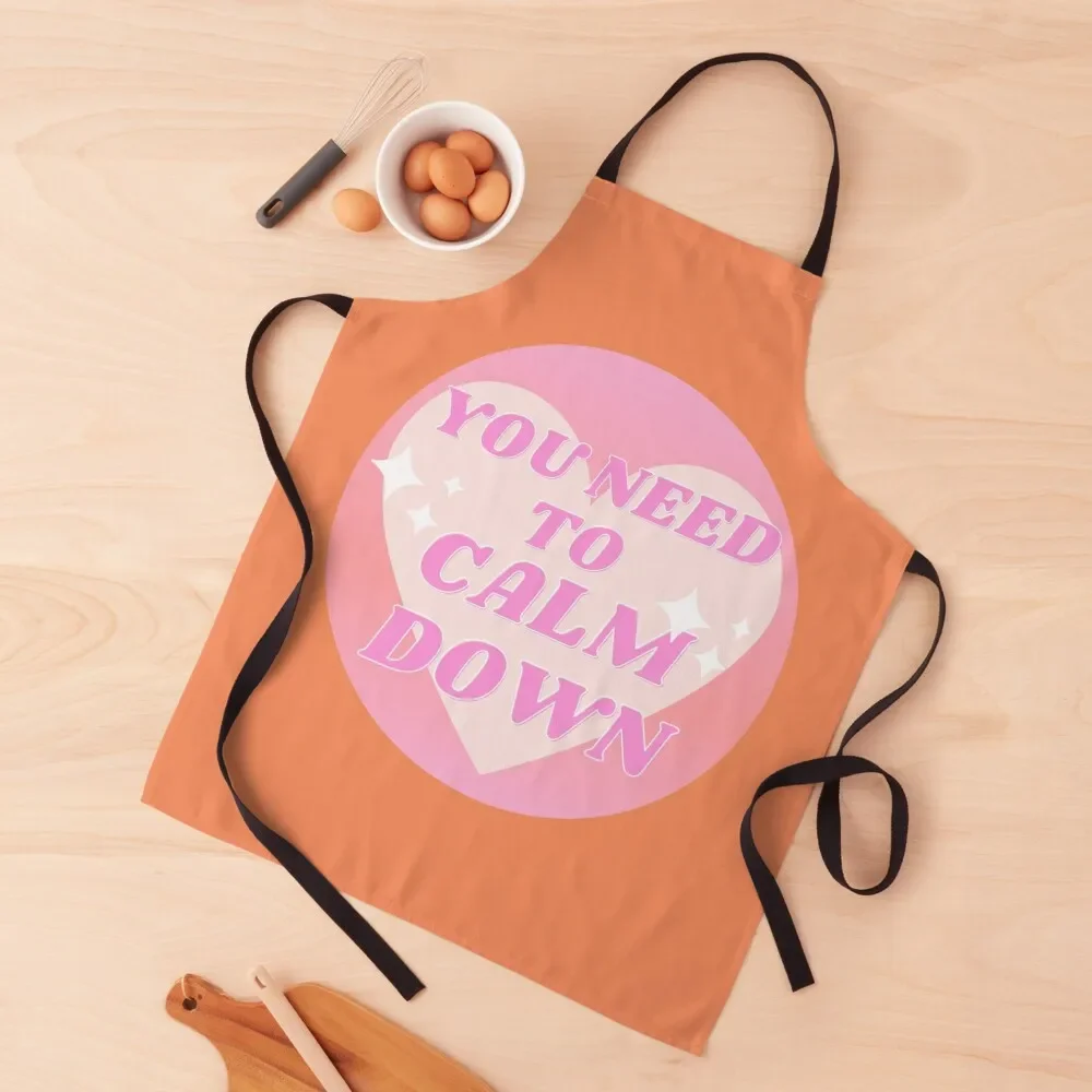 you need to calm down Apron Women's Kitchen nail tech supplies Men gift Apron
you need to calm down Apron Women's Kitchen nail tech supplies Men gift Apron