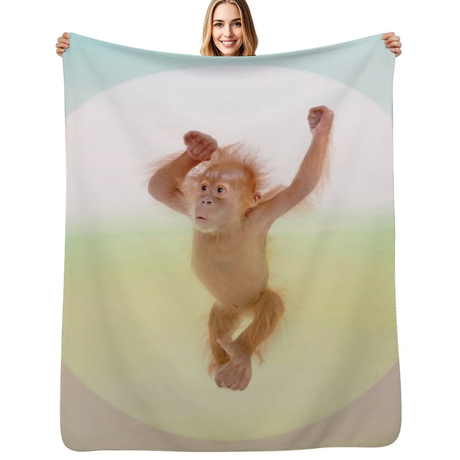 Save Orangutan Throw Blanket All Weather Soft Throw Blanket for Sofa
Save Orangutan Throw Blanket All Weather Soft Throw Blanket for Sofa