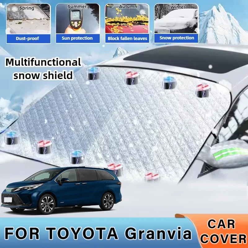 Thickened Car Now Sunshade Windshield Cover With 5/9 Magnets UV Protection Anti Snowboard Sunlight For TOYOTA Granvia
Thickened Car Now Sunshade Windshield Cover With 5/9 Magnets UV Protection Anti Snowboard Sunlight For TOYOTA Granvia