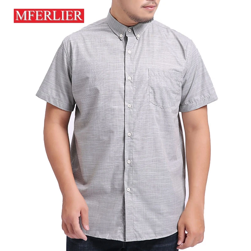 Summer Men Business Shirts 8XL Bust 150cm 5XL 6XL 7XL Plus Size Striped Large Size Shirts
Summer Men Business Shirts 8XL Bust 150cm 5XL 6XL 7XL Plus Size Striped Large Size Shirts