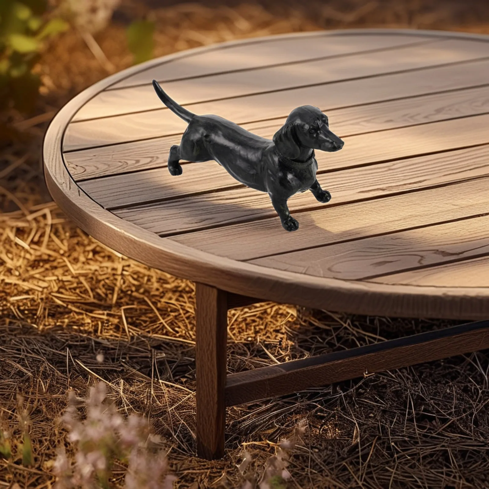 Decorations Dachshund Statue Dog Sculpture Puppy Ornament Figurines Home Topiary for Garden 
Decorations Dachshund Statue Dog Sculpture Puppy Ornament Figurines Home Topiary for Garden