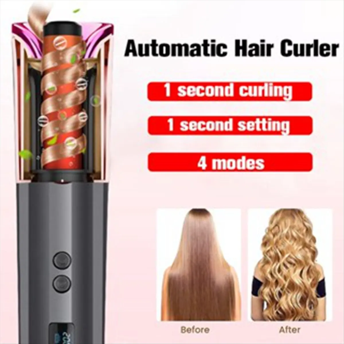 *ABKM Портативная автоматическая щипцы для завивки 150-200 ℃ Плойка с регулируемой температурой, USB-щипцы для завивки, антивинтовые щипцы для завивки
*ABKM Портативная автоматическая щипцы для завивки 150-200 ℃ Плойка с регулируемой температурой, USB-щипцы для завивки, антивинтовые щипцы для завивки