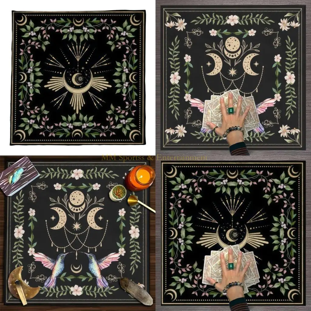 31BE 50x50/60x60/75x75cm Tarot Tablecloth Mat Divinations Board Game Oracles Card Pad
31BE 50x50/60x60/75x75cm Tarot Tablecloth Mat Divinations Board Game Oracles Card Pad