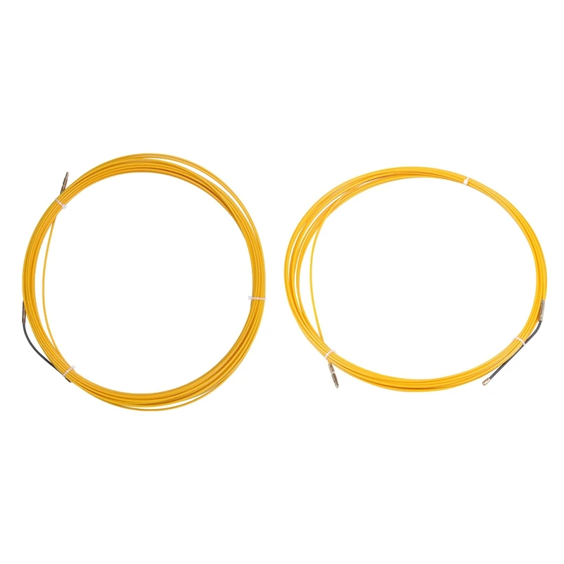 2025 New 2 Pcs 3Mm Guide Device Fiberglass Electric Cable Push Pullers Duct Snake Rodder Fish Tape Wire, 20M & 10M
2025 New 2 Pcs 3Mm Guide Device Fiberglass Electric Cable Push Pullers Duct Snake Rodder Fish Tape Wire, 20M & 10M