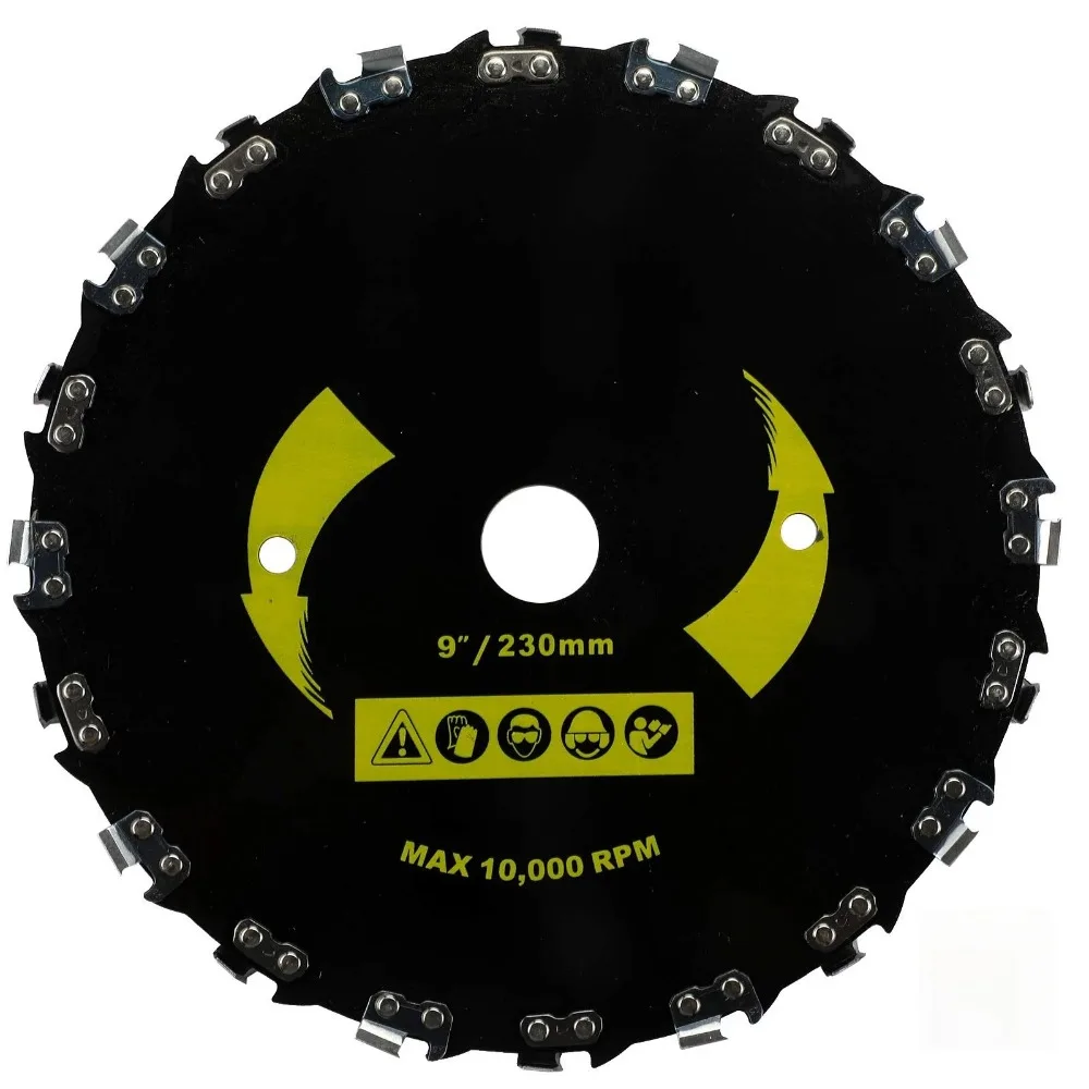 20 Tooth 9inch Brush Cutter Blades - garden Trimmer Chainsaw Tooth Saw Blade - for Trimming Trees, Cutting String, Underbrush
20 Tooth 9inch Brush Cutter Blades - garden Trimmer Chainsaw Tooth Saw Blade - for Trimming Trees, Cutting String, Underbrush