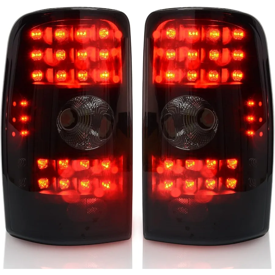 LED Tail Lights for 20012006 Chevy Suburban 0206 Tahoe and GMC Yukon 20022006 with Smoke Lens Replacement Assembly High Visibil
LED Tail Lights for 20012006 Chevy Suburban 0206 Tahoe and GMC Yukon 20022006 with Smoke Lens Replacement Assembly High Visibil