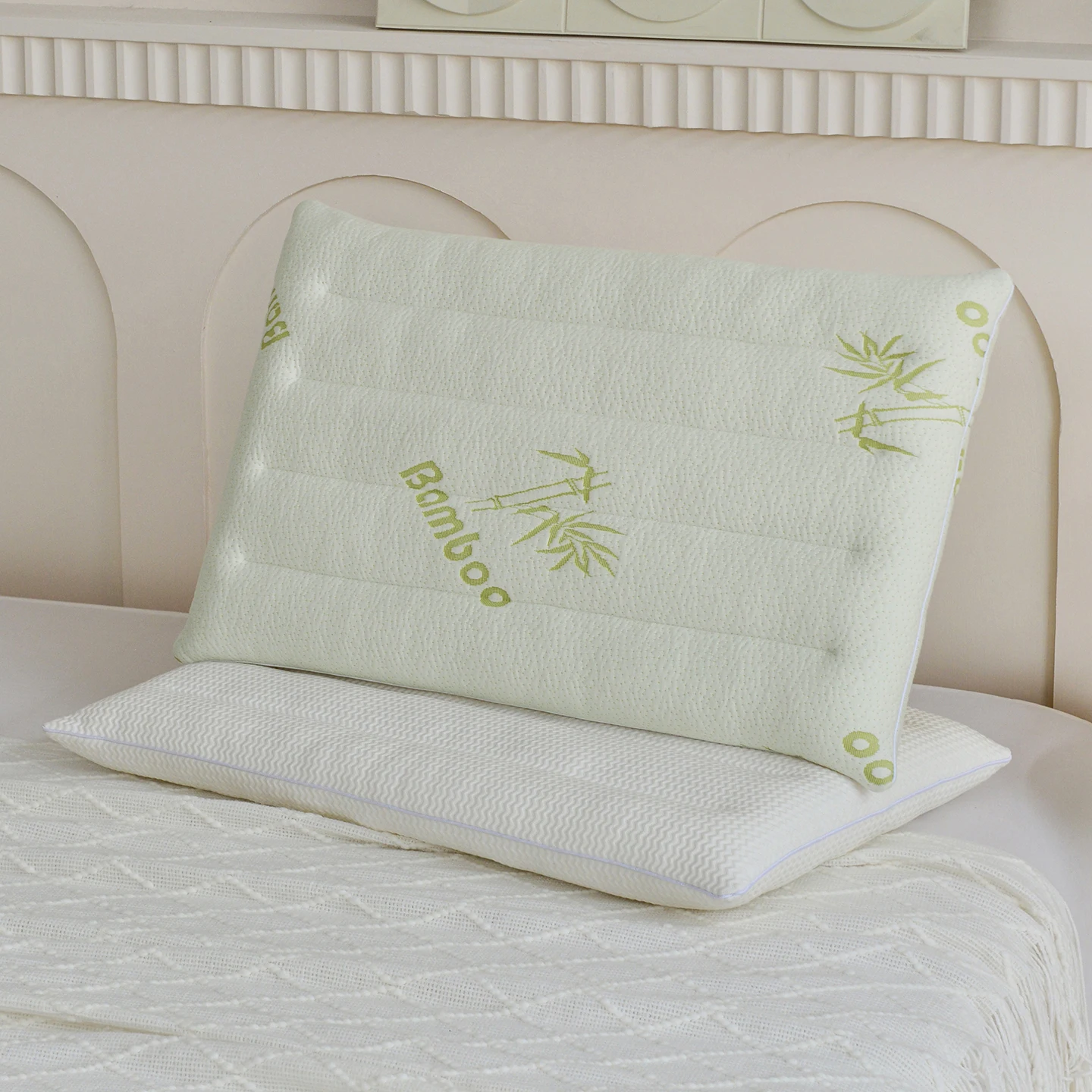 New Yalv Soft Pillow Bamboo Fiber down Alternative Ultra Thin Low Profile Neck Support Home Use Student Adult Bedding
New Yalv Soft Pillow Bamboo Fiber down Alternative Ultra Thin Low Profile Neck Support Home Use Student Adult Bedding