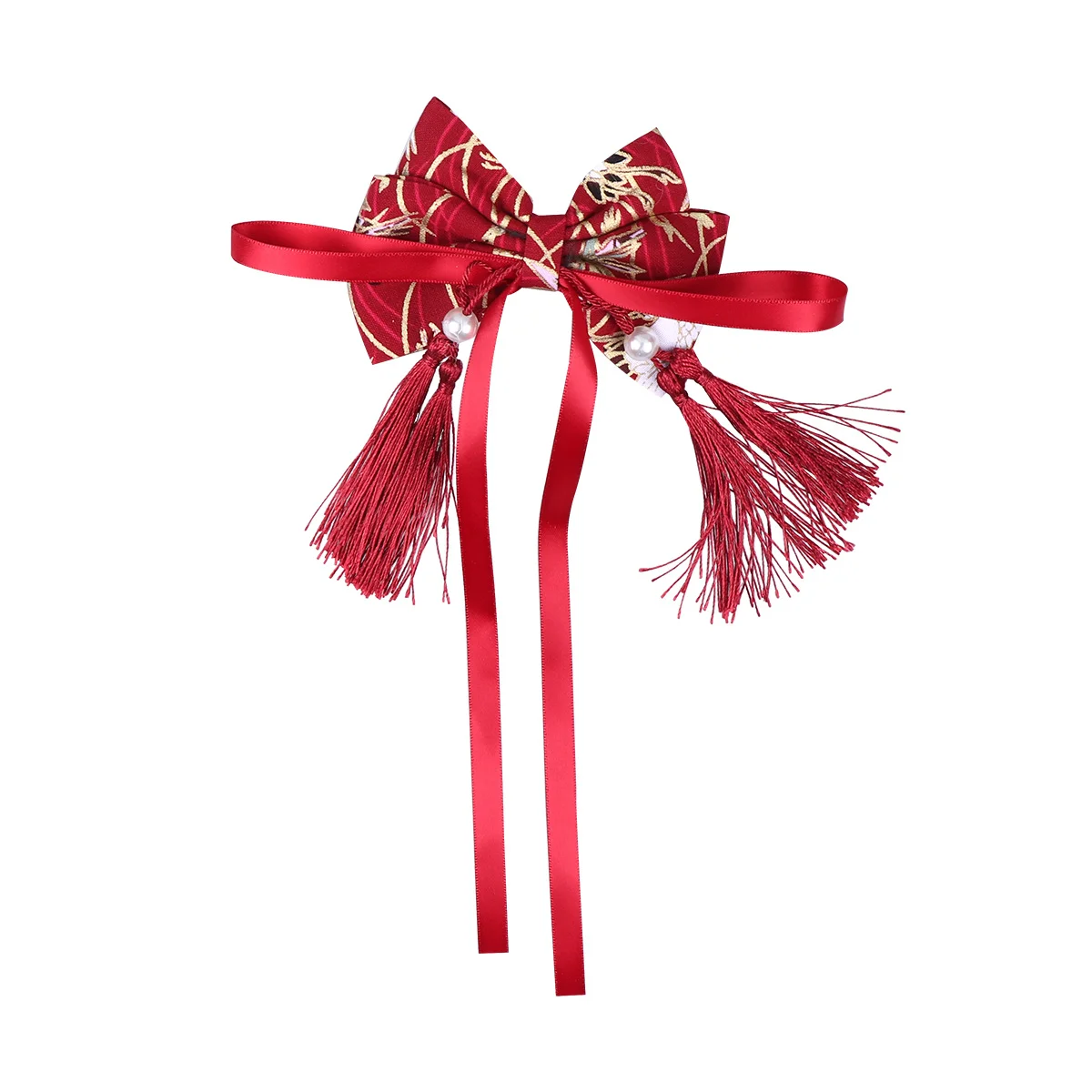 1Pcs Chinese Style Hair Clip Bowknot Design Premium Cloth Material Chinese New Year Hairpin Girls Headdress Accessories Festival
1Pcs Chinese Style Hair Clip Bowknot Design Premium Cloth Material Chinese New Year Hairpin Girls Headdress Accessories Festival