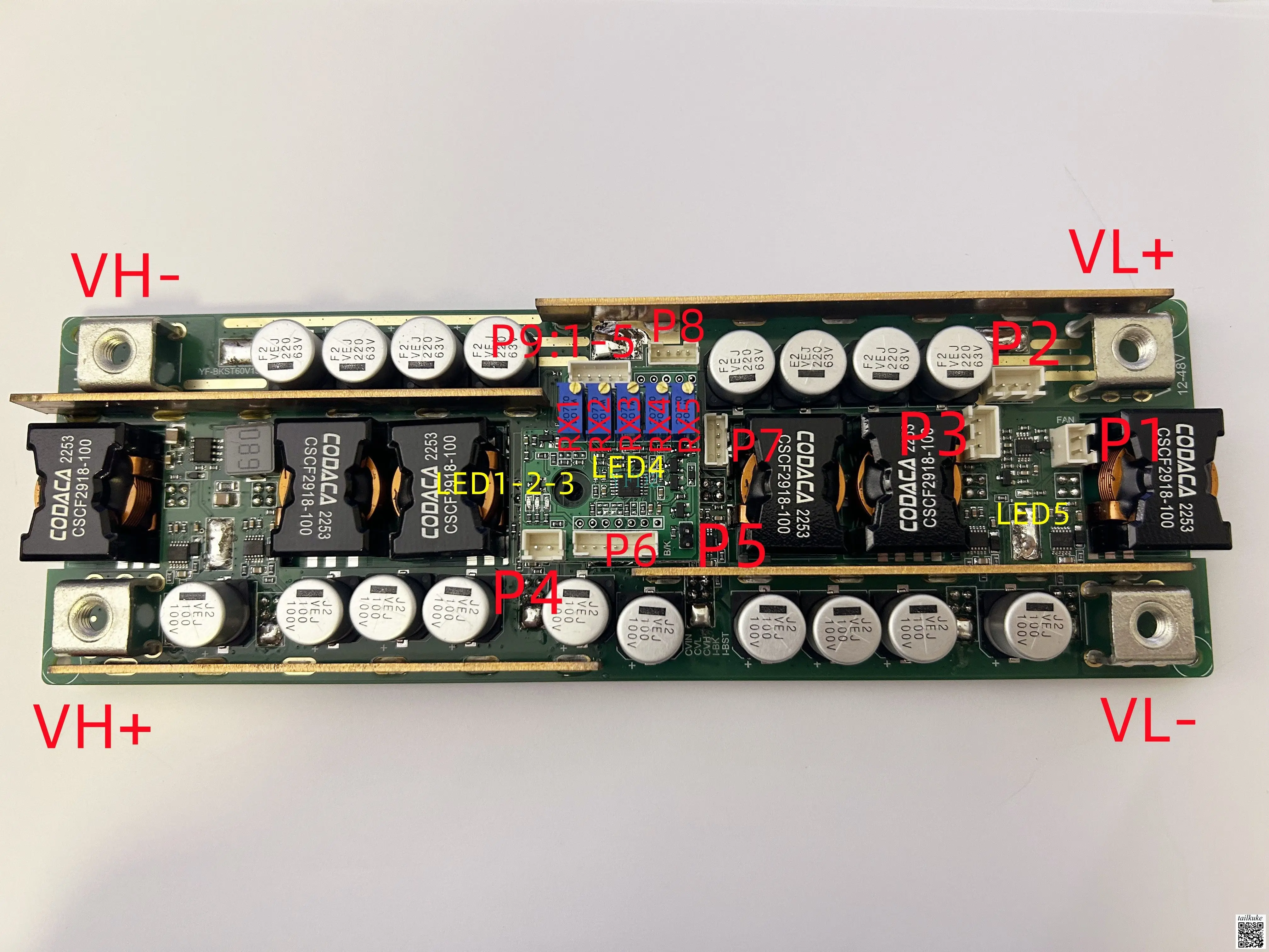 Модуль преобразования напряжения DC-DC (понижающий/повышающий) VL10-56V, VH24-75V, ток 150А
Модуль преобразования напряжения DC-DC (понижающий/повышающий) VL10-56V, VH24-75V, ток 150А