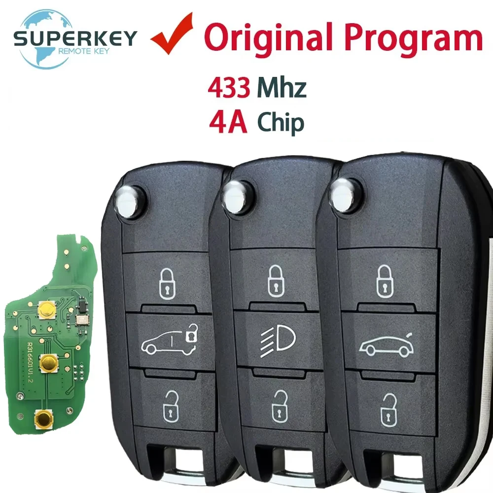 Чип 4А для Peugeot 308 4008 Citroen C3 C5 C6, откидной дистанционный складной автомобильный ключ 433 МГц HU83 VA2, лезвие HUF8435 PN: 98 139 654 77
Чип 4А для Peugeot 308 4008 Citroen C3 C5 C6, откидной дистанционный складной автомобильный ключ 433 МГц HU83 VA2, лезвие HUF8435 PN: 98 139 654 77
