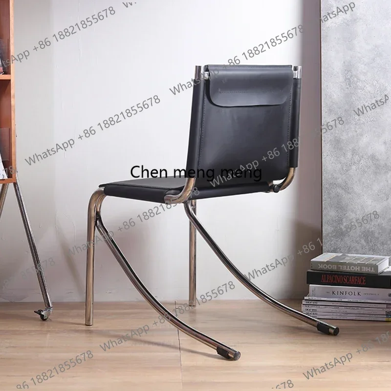 DD Nordic Dining Chair Salon Ergonomics Luxury Office Dining Chair Metal Lounge Chair Salle Manger Dining Room Furniture
DD Nordic Dining Chair Salon Ergonomics Luxury Office Dining Chair Metal Lounge Chair Salle Manger Dining Room Furniture