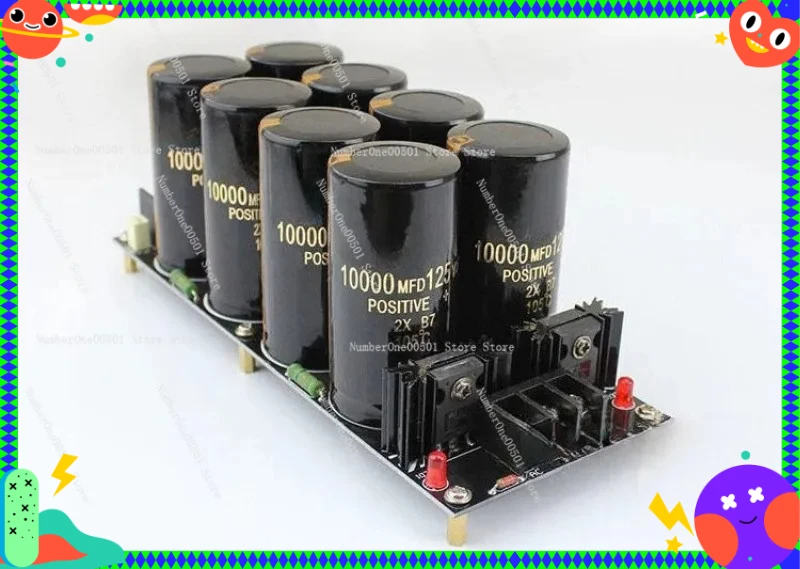 10000uF 125V 8 Capacitor Solder Type Rectifier Filter Power Board for Audio Amplifier Finished Board
10000uF 125V 8 Capacitor Solder Type Rectifier Filter Power Board for Audio Amplifier Finished Board
