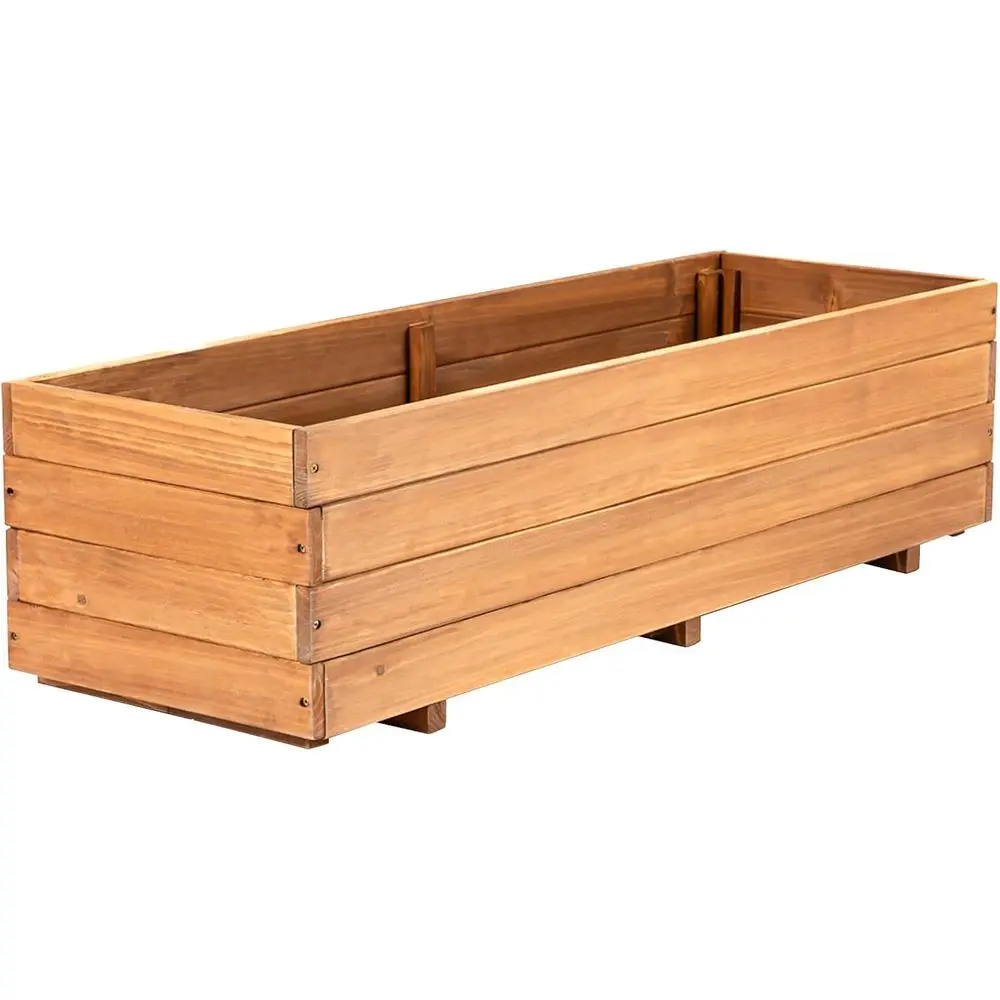 Wooden Planter Box 47.24" x 15.75" x 12.6" – ir Wood Raised Garden Bed or Vegetables, Herbs & lowers, Includes abric Planter Lin
Wooden Planter Box 47.24" x 15.75" x 12.6" – ir Wood Raised Garden Bed or Vegetables, Herbs & lowers, Includes abric Planter Lin