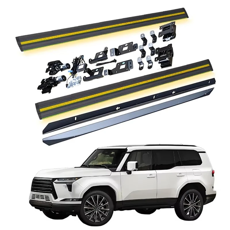 Automatic Electric Power Neon Led Light Side Step Running Board for GX 550 2024+
Automatic Electric Power Neon Led Light Side Step Running Board for GX 550 2024+