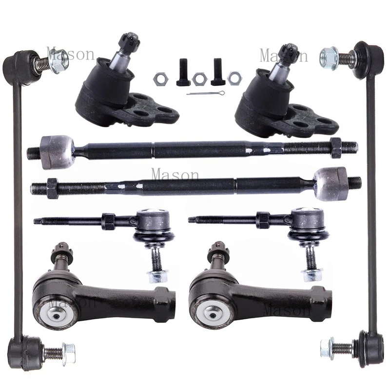 R+ Front Tie Rod End Lower Ball Joints Steering Sway Bar For Saturn Vue 2002-2007
R+ Front Tie Rod End Lower Ball Joints Steering Sway Bar For Saturn Vue 2002-2007