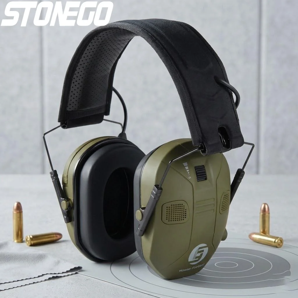 Foldable Tactical Noise Cancelling Earmuffs Hearing Protection 360 Sound Amplification 4 Microphones
Foldable Tactical Noise Cancelling Earmuffs Hearing Protection 360 Sound Amplification 4 Microphones
