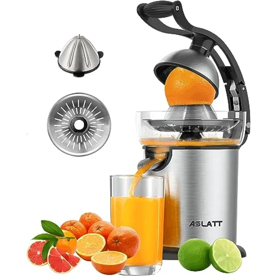 Electric Citrus Juicer Squeezer for Home Use, Stainless Steel, Orange, Detachable Design Easy Clean
Electric Citrus Juicer Squeezer for Home Use, Stainless Steel, Orange, Detachable Design Easy Clean