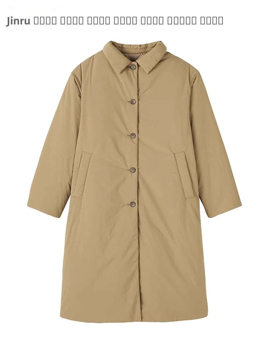 Loose Long Cotton Jaet Women's Windbreaker Stand Collar Waterproof Light Weight Winter Outerwear Japanese Sle Coat
Loose Long Cotton Jaet Women's Windbreaker Stand Collar Waterproof Light Weight Winter Outerwear Japanese Sle Coat