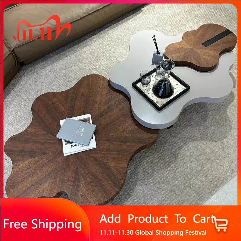 Xenomorph Irregular Coffee Table Big Size Wooden Room Decor Design Aesthetic Side Table Modern Mesas Bajas Trendy Furniture
Xenomorph Irregular Coffee Table Big Size Wooden Room Decor Design Aesthetic Side Table Modern Mesas Bajas Trendy Furniture