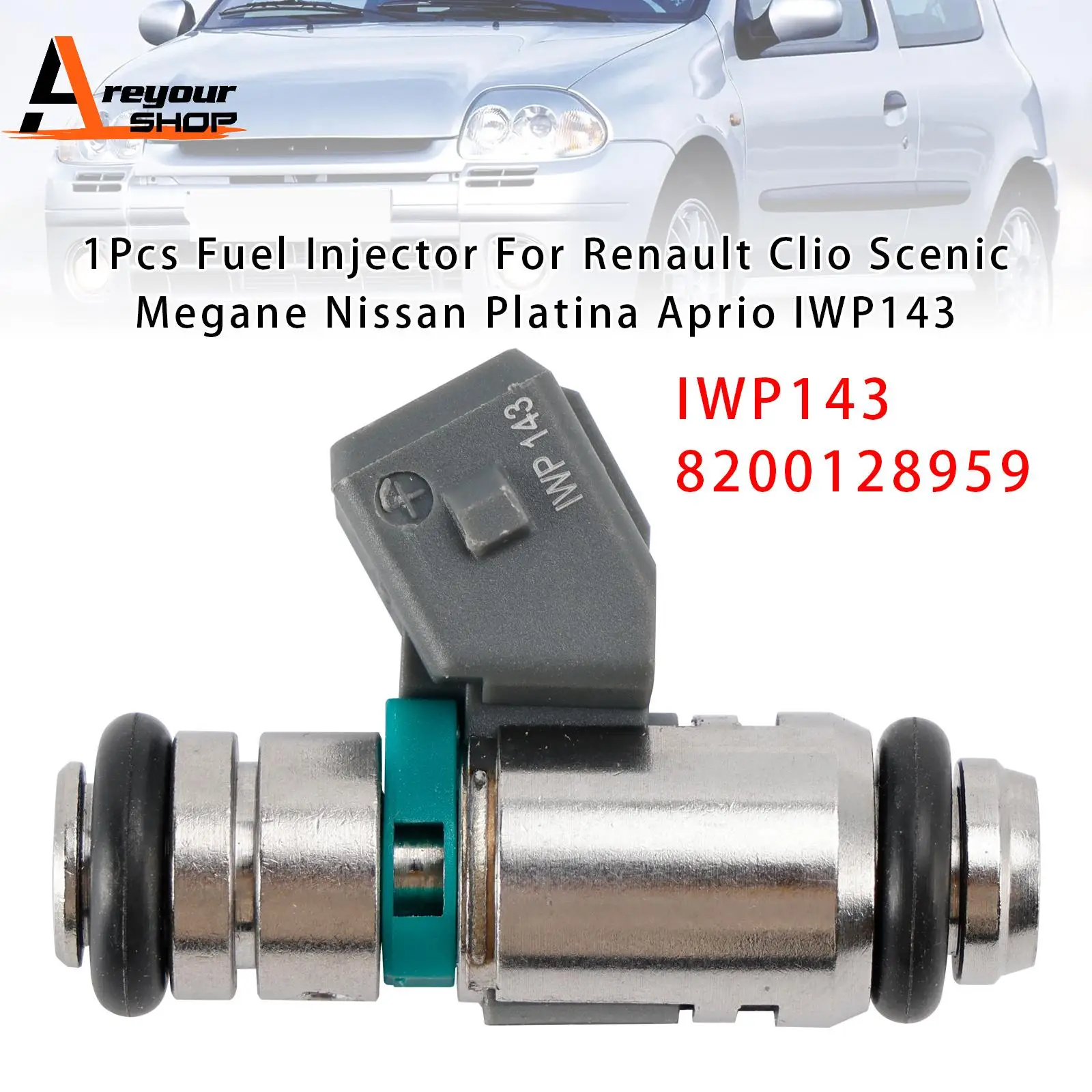 Areyourshop 1Pc/4Pcs Fuel Injector for Renault Clio Scenic Megane Nissan Platina Aprio IWP143
Areyourshop 1Pc/4Pcs Fuel Injector for Renault Clio Scenic Megane Nissan Platina Aprio IWP143
