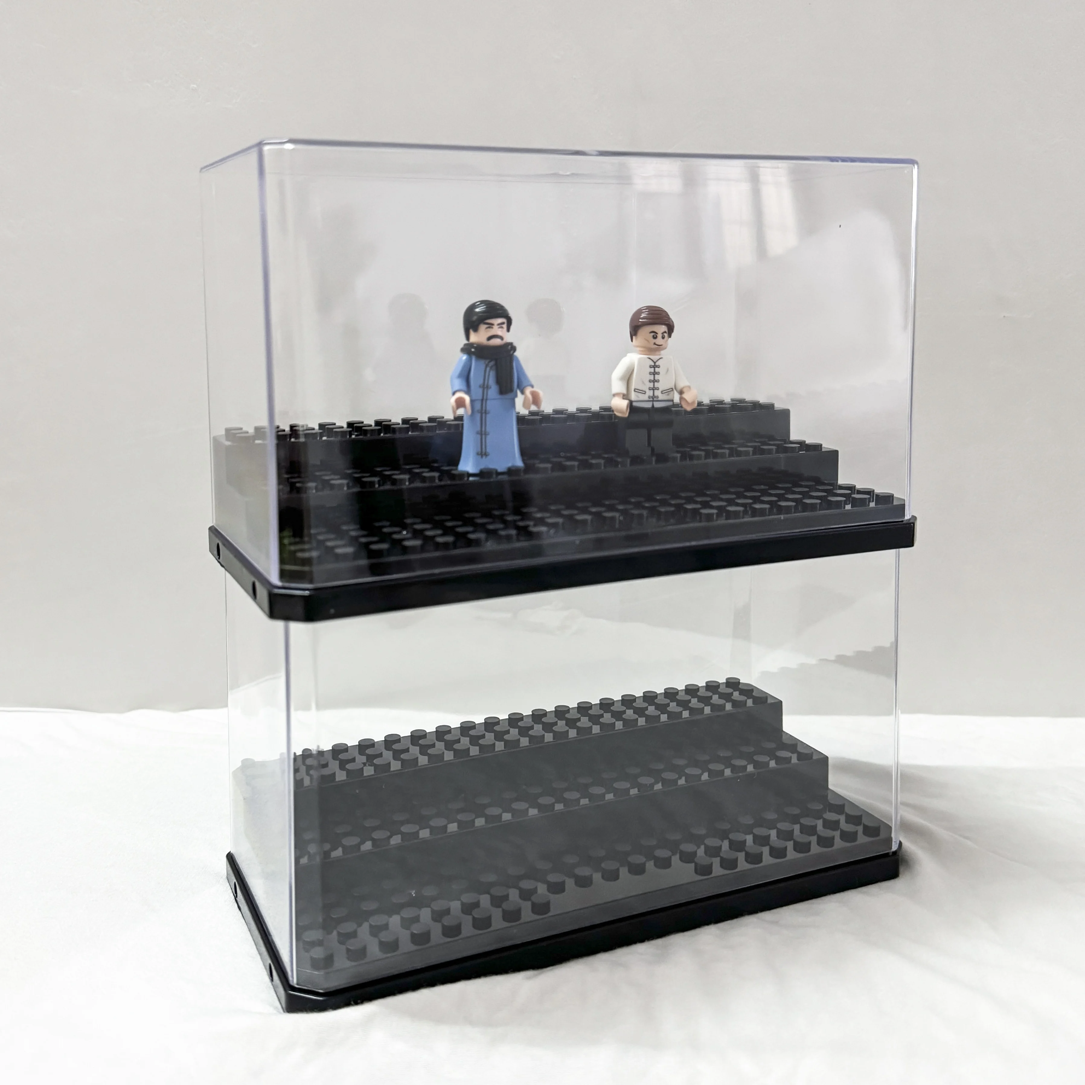 Совместим с лестницей Lego, ящик для хранения минифигурок, база для сборки минифигурок, строительный блок, коробка для демонстрации игрушек, трехуровневая лестница
Совместим с лестницей Lego, ящик для хранения минифигурок, база для сборки минифигурок, строительный блок, коробка для демонстрации игрушек, трехуровневая лестница