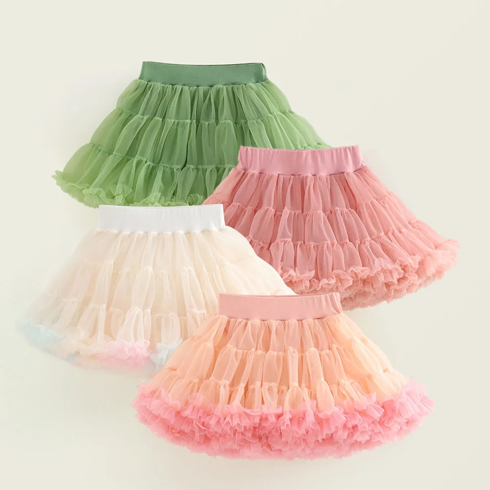 Tutu skirt for Girl Elastic Ballet Dancewear Mini Skirt For Birthday Party Girls Dance Layer Tulle Skirt for Kids Princess 2-8Y
Tutu skirt for Girl Elastic Ballet Dancewear Mini Skirt For Birthday Party Girls Dance Layer Tulle Skirt for Kids Princess 2-8Y