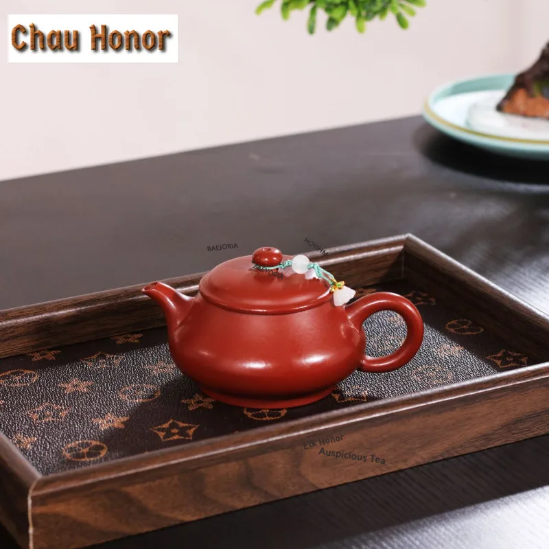 160ml Aesthetic Yixing Purple Clay Teapots Artists Handmade Ming Lu Pot Raw Ore Dahongpao Mud Kettle With Filter Zisha Tea Set
160ml Aesthetic Yixing Purple Clay Teapots Artists Handmade Ming Lu Pot Raw Ore Dahongpao Mud Kettle With Filter Zisha Tea Set