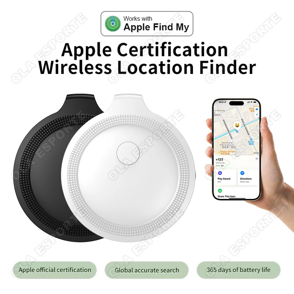 Security Bluetooth GPS Tracker Tag Based on iphone Find My app airtag Anti-lose Sound Locate Message Reminder Alarm Key Finder
Security Bluetooth GPS Tracker Tag Based on iphone Find My app airtag Anti-lose Sound Locate Message Reminder Alarm Key Finder