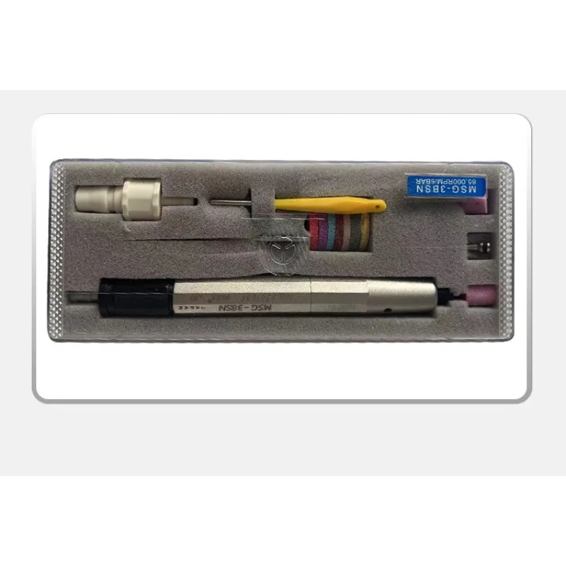 Пневматическая полировальная шлифовальная ручка MSG-3BSN, 65000 об/мин, 0,4-0,6 МПа
Пневматическая полировальная шлифовальная ручка MSG-3BSN, 65000 об/мин, 0,4-0,6 МПа