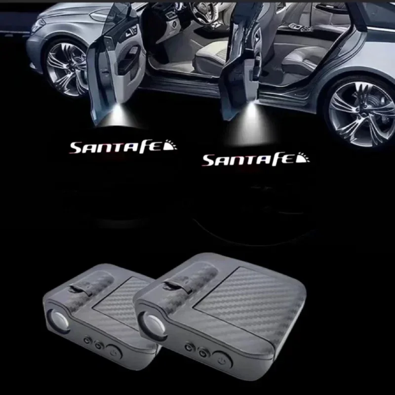 LED Car Door Logo Light Projector Ghost Shadow Welcome Universal Laser Emblem Lamps For Hyundai Santa Fe Car Goods Accessories
LED Car Door Logo Light Projector Ghost Shadow Welcome Universal Laser Emblem Lamps For Hyundai Santa Fe Car Goods Accessories