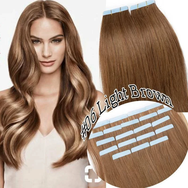 20pcs/pack 100% Human Hair Tape In Extensions 12-26 Inch Straight Hair For Volume And Movement Fast Shipping Dropshipping
20pcs/pack 100% Human Hair Tape In Extensions 12-26 Inch Straight Hair For Volume And Movement Fast Shipping Dropshipping