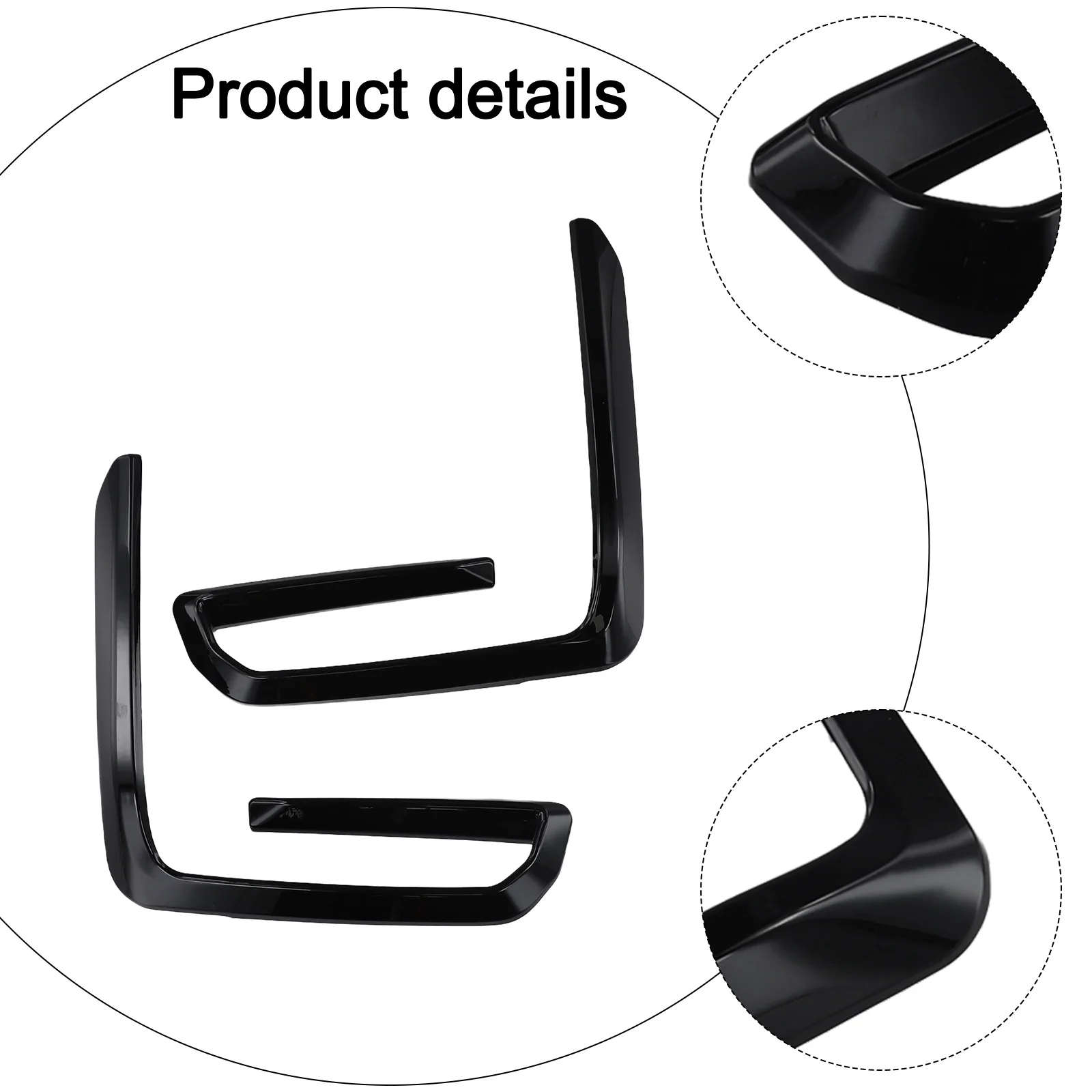 2X For BMW For X5 G05 2019-2023 Glossy Black ABS Front Fog Light Lamp Cover Trim 2024 Hot Sale Brand New And High Quality
2X For BMW For X5 G05 2019-2023 Glossy Black ABS Front Fog Light Lamp Cover Trim 2024 Hot Sale Brand New And High Quality