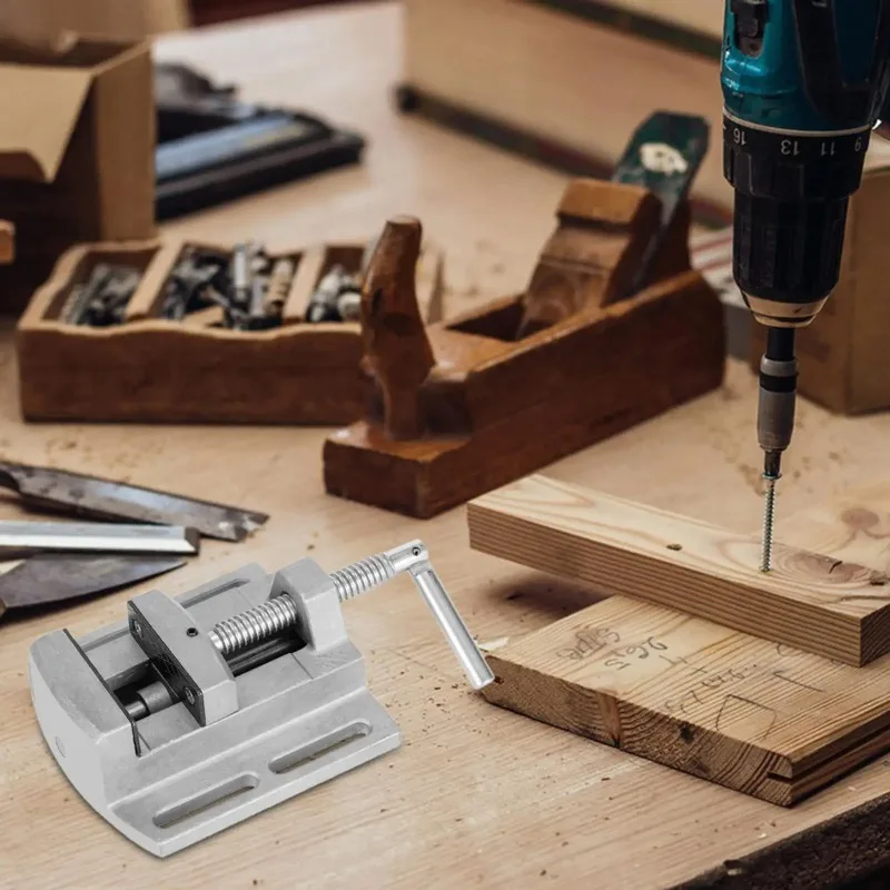 Drill Press Vise Metalworking Woodworking Model Making Vise Jewelry Making Sawing Woodworking Clamps DIY Tabletop Clamp Vice
Drill Press Vise Metalworking Woodworking Model Making Vise Jewelry Making Sawing Woodworking Clamps DIY Tabletop Clamp Vice