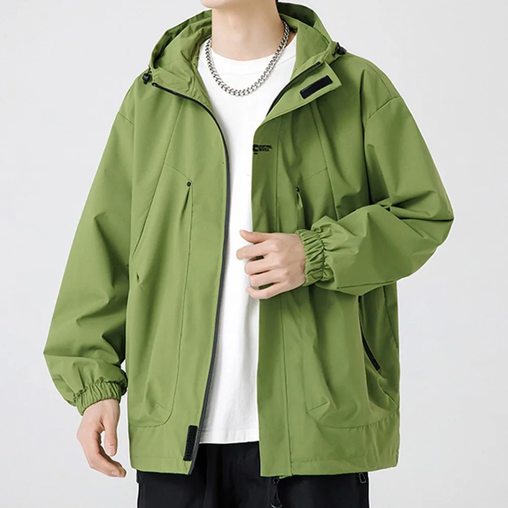 Hoodie Jackets Mens Spring and Autumn Outdoor Waterproof and Windproof Hip Hop Street Fashion Men Plus Size Coats Hiking Jackets
Hoodie Jackets Mens Spring and Autumn Outdoor Waterproof and Windproof Hip Hop Street Fashion Men Plus Size Coats Hiking Jackets