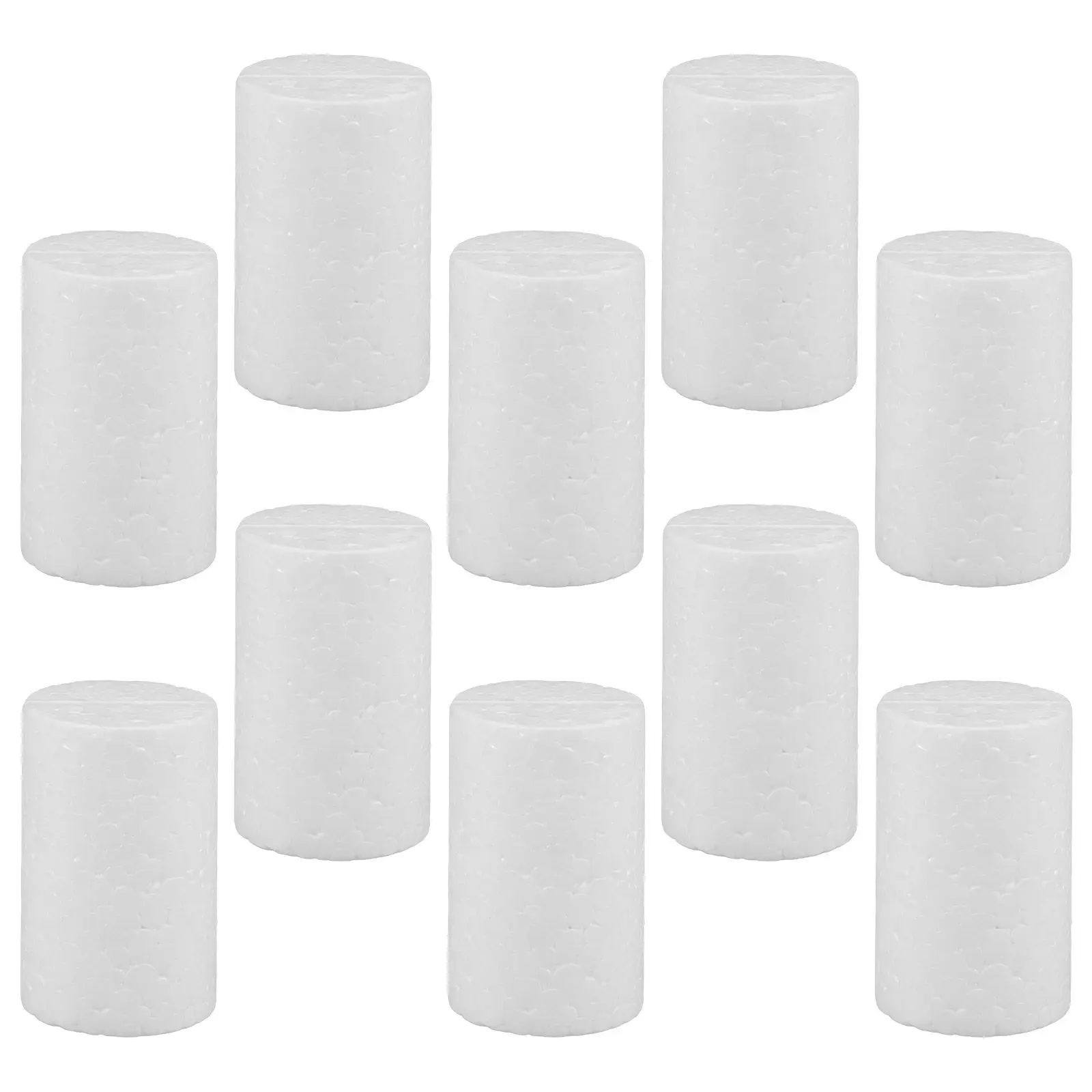 20Pcs Foam Cylinders High Density White Polystyrene 5x3cm Blank Craft Tubes Christmas DIY Decoration Supplies Arts Projects
20Pcs Foam Cylinders High Density White Polystyrene 5x3cm Blank Craft Tubes Christmas DIY Decoration Supplies Arts Projects