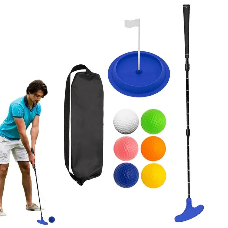 Golf Training Club Mini Golf Equipment Practice Kit Golf Training Aids Tool Portable Golf Putter Practice Set Travel Indoor
Golf Training Club Mini Golf Equipment Practice Kit Golf Training Aids Tool Portable Golf Putter Practice Set Travel Indoor