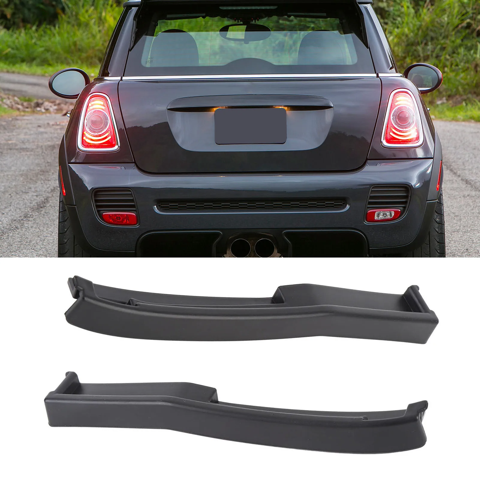 1Pc Car Rear Bumper Trim High Toughness Replacement For MINI R56 R57 R58 R59 LCI JCW 51120413353 51120413354
1Pc Car Rear Bumper Trim High Toughness Replacement For MINI R56 R57 R58 R59 LCI JCW 51120413353 51120413354