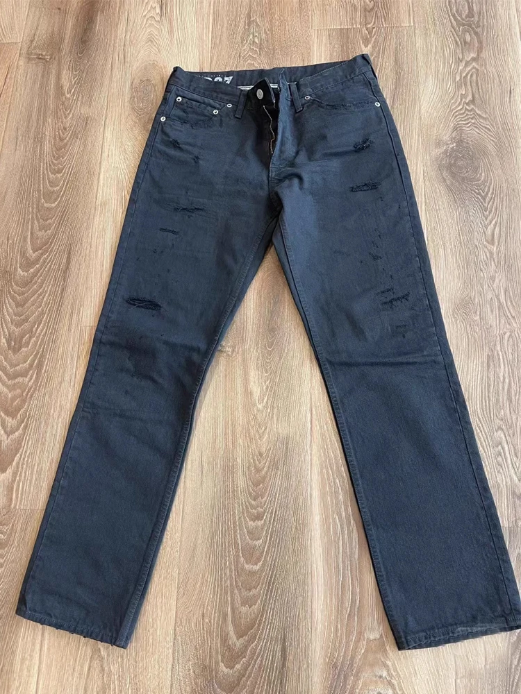 21AW VISVIM FIL 03ict D27 красные потертые уши поврежденная Черная корова Накамура японские трендовые джинсовые брюки
21AW VISVIM FIL 03ict D27 красные потертые уши поврежденная Черная корова Накамура японские трендовые джинсовые брюки